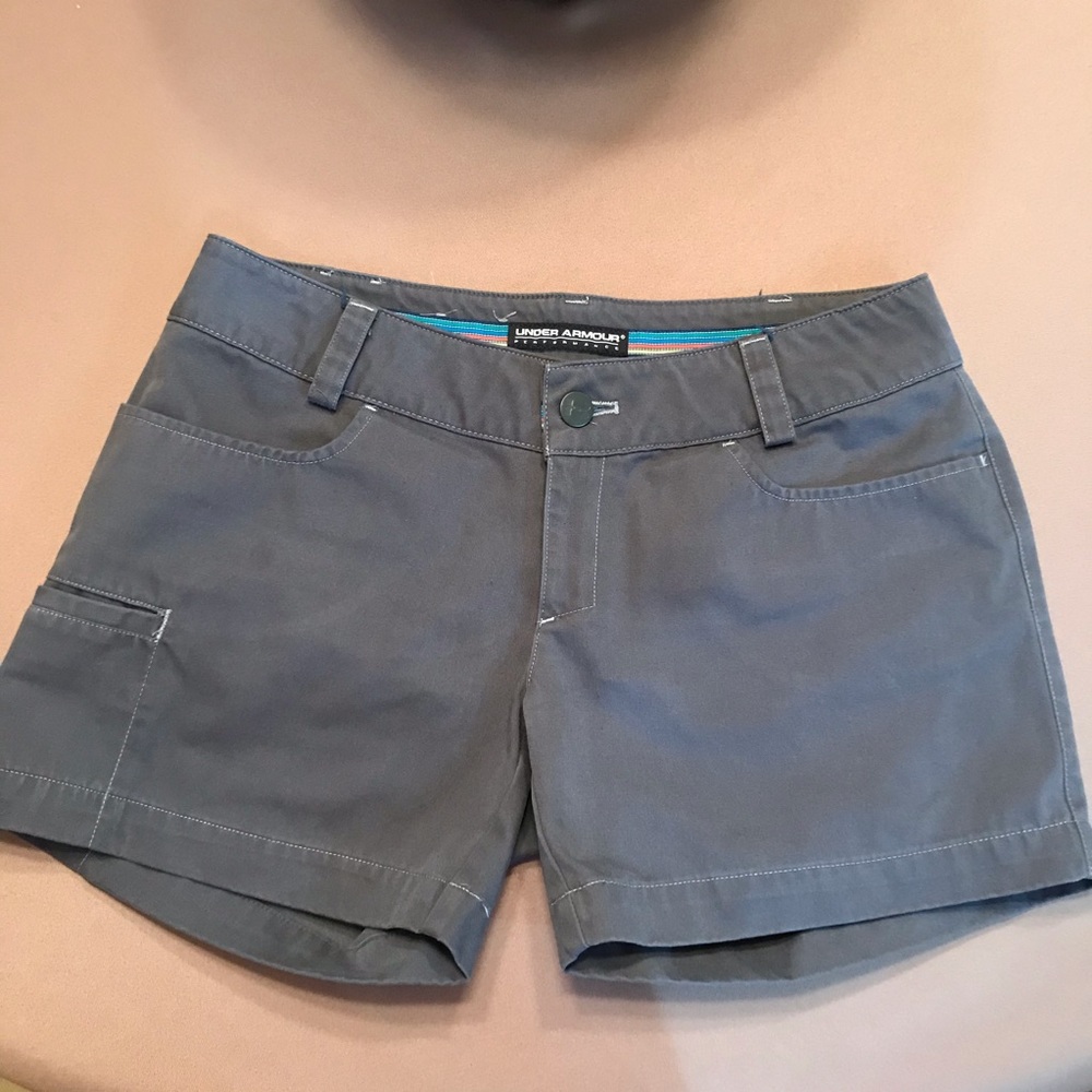 Under armour gray shorts